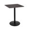 Holland Bar Stool Co 42" Tall In/Outdoor All-Season Table, 30" x 30" Square Charcoal Top OD214-2242BWOD30SQChar - alternate 1